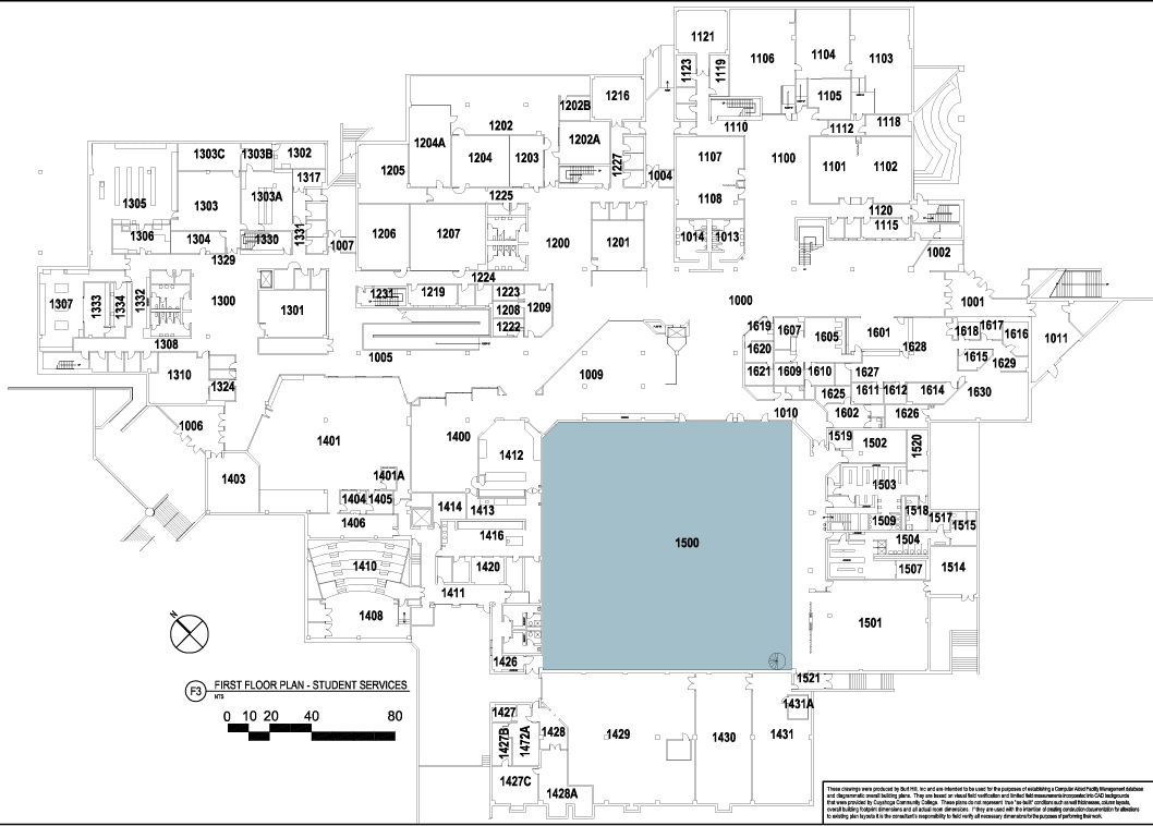 Eastern Campus Gymnasium Floor Plan